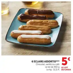 Bi1 6 eclairs assortis offre