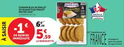 Bi1 Cordon bleu de poulet ou nuggets de poulet maitre coq offre