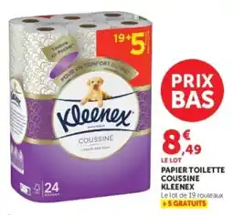 U Express Papier toilette coussine kleenex offre