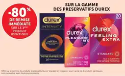 U Express Sur la gamme des preservatifs durex offre