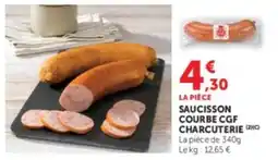 U Express Saucisson courbe cgf charcuterie offre