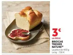 U Express Brioche tressée nature offre