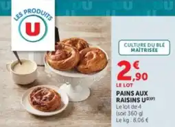 U Express Pains aux raisins u offre