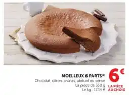 U Express Moelleux 6 parts offre