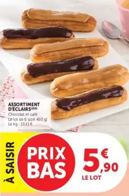U Express Assortiment d'éclairs offre