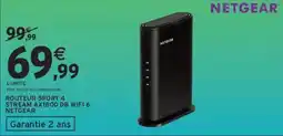 Intermarché Routeur 5port 4 stream ax1800 db wifi 6 netgear offre