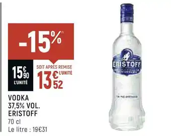 Eristoff vodka 37,5% vol.