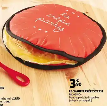 Auchan Le chauffe crêpes offre