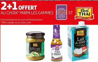 Go-tan, real thai bon plan parmi les gammes go-tan et real thai