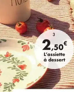 E.Leclerc Assiette à dessert offre