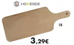 E.Leclerc Planche à découper avec manche en bois offre
