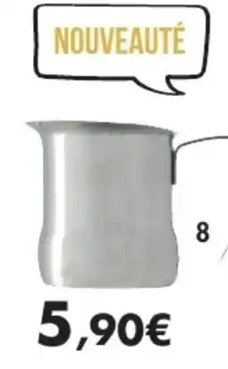 E.Leclerc Pot à lait en inox offre