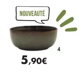 E.Leclerc Poke bowl Kimchi vert en grès offre