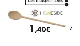 E.Leclerc Cuillère petit creux en bois offre