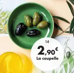 E.Leclerc Coupelle vert en grès céramique offre