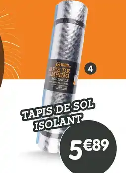 b&m Tapis de sol isolant offre