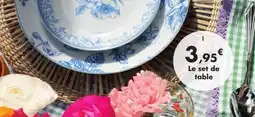 E.Leclerc Set de table en paille offre