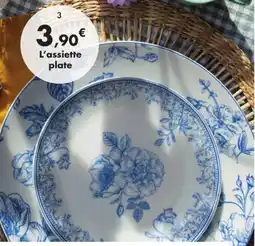 E.Leclerc Assiette plate Pisa en porcelaine offre