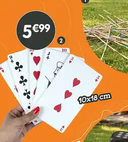 b&m Jeu de cartes géant offre