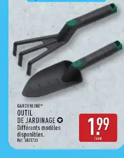ALDI GARDENLINE Outil de jardinage offre
