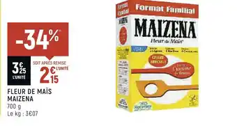 Spar Maizena fleur de maïs offre