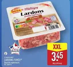 ALDI LE MARSIGNY Lardons fumés offre