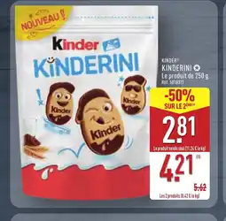 ALDI KINDER Kinderini offre