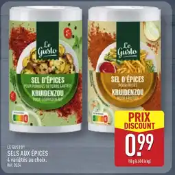 ALDI LE GUSTO Sels aux épices offre