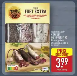 ALDI TESOROS DEL SUR Coffret de 3 fuets offre