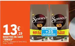 E.Leclerc SENSEO Dosettes de café offre
