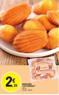 E.Leclerc LES ÉCUREUILS Madeleines offre