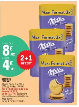 E.Leclerc MILKA Biscuits offre
