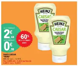 E.Leclerc HEINZ Sauce caesar offre