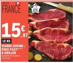 E.Leclerc Viande bovine : faux fileta griller offre