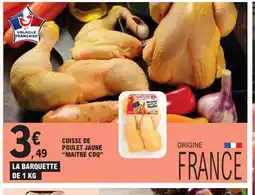 E.Leclerc MAITRE COQ Cuisse de poulet jaune offre