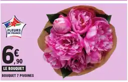 E.Leclerc Bouquet 7 pivoines offre