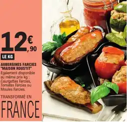 E.Leclerc MAISON ROUSTIT Aubergines farcies offre