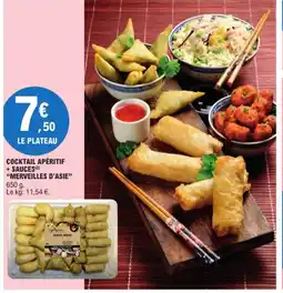 E.Leclerc MERVEILLES D'ASIE Cocktail apéritif + sauces offre