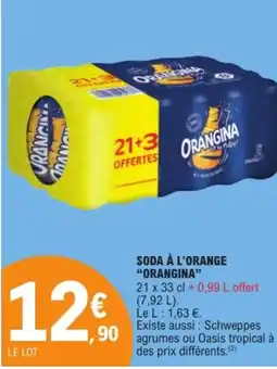 E.Leclerc ORANGINA Soda à l'orange offre