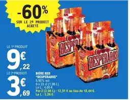 E.Leclerc DESPERAD0S Bière red offre