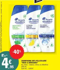 E.Leclerc HEAD & SHOULDERS Shampooing anti-pelliculaire offre