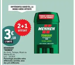 E.Leclerc MENNEN Déodorant offre