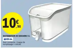 E.Leclerc EDA Distributeur de boissons offre