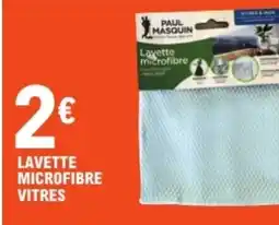 E.Leclerc Lavette microfibre vitres offre