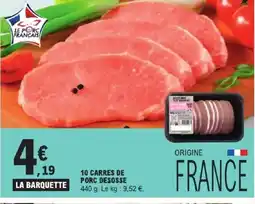 E.Leclerc Express 10 carres de porc desosse offre
