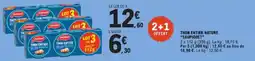 E.Leclerc Express SAUPIQUET Thon entier nature offre