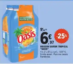 E.Leclerc Express OASIS Boisson saveur tropical offre