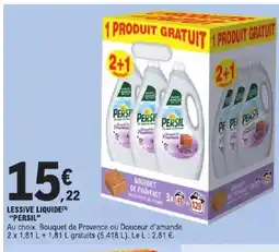 E.Leclerc Express PERSIL Lessive liquide offre