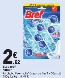 E.Leclerc Express BREF Bloc wc offre