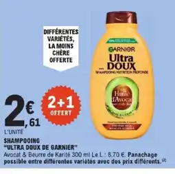 E.Leclerc Express ULTRA DOUX DE GARNIER Shampooing offre